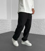 Ribbed Tube Leg Trousers