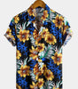 Men's Pure Cotton Hawaiian Holiday Print Shirt