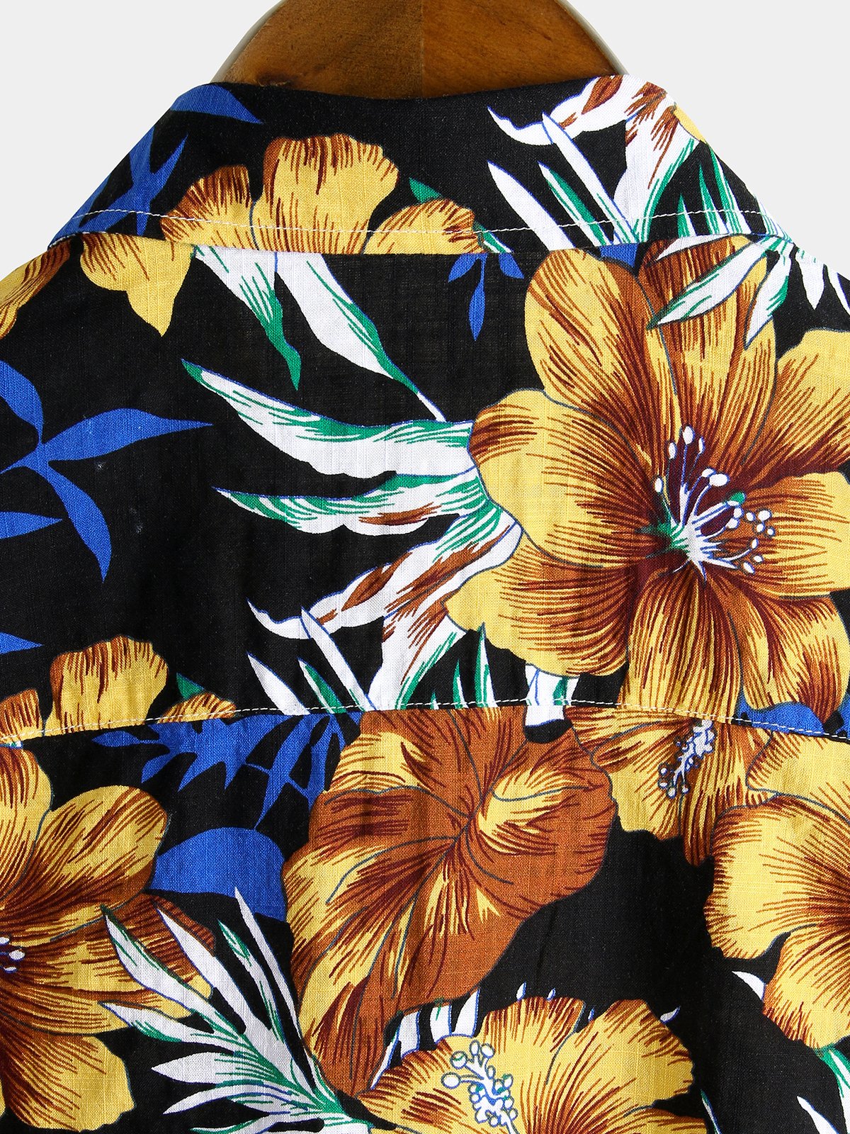 Men's Pure Cotton Hawaiian Holiday Print Shirt