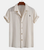 Ralph Lauren™ Jacquard Cuban Shirt & Textured Shorts