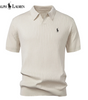 RL™ Knit Polo with V-Neck and Stripes