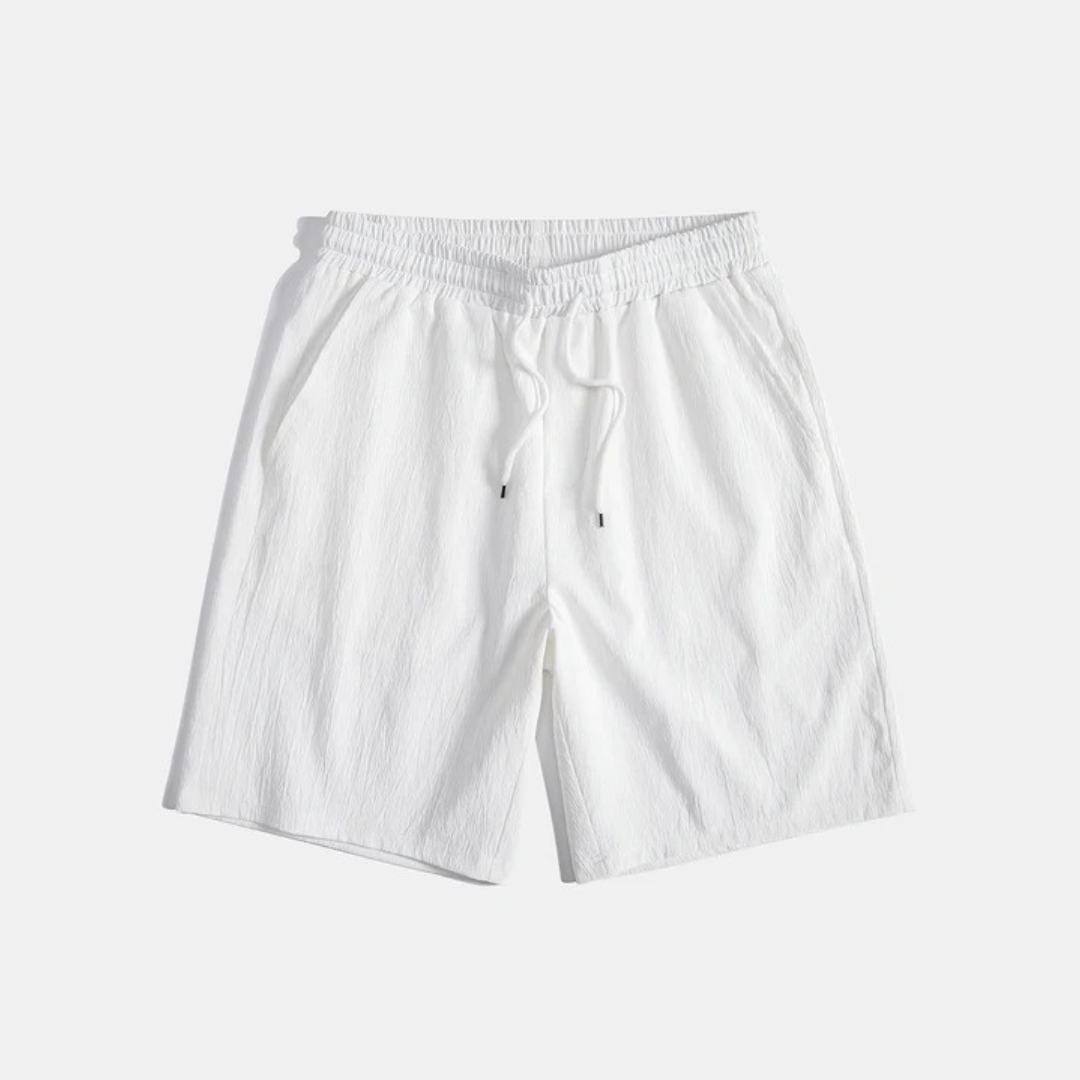 Ralph Lauren™ Jacquard Cuban Shirt & Textured Shorts