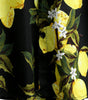 Hawaiian Beach Summer Holiday Short Sleeve Shirt with Tropical Lemon Print for Men