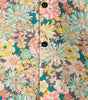 Men's Short-Sleeved Floral Cotton Shirt