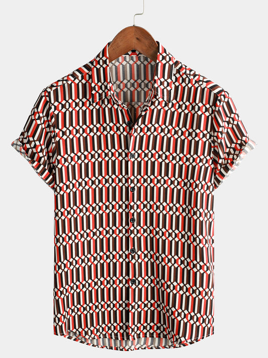 Casual Short-Sleeved Summer Shirt for Men
