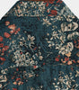 Men's Retro Floral Short-Sleeve Button-Up Cotton Shirt