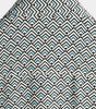 Casual Vintage Geometric Short-Sleeved Button-Up Shirt for Men