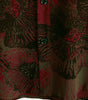 Casual Short Sleeve Button-Up Retro Floral Shirt for Men