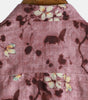Men's Vintage Floral Short Sleeve Breathable Cotton Button-Up Shirt