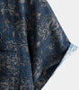 Men's Short Sleeve Summer Shirt with Retro Floral Print Pocket