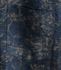 Men's Short Sleeve Summer Shirt with Retro Floral Print Pocket