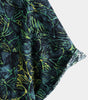 Short-Sleeved Hawaiian Shirt with Tropical Print and Pockets for Men