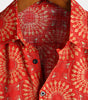 70s Vintage Disco Button-Up Short Sleeve Summer Shirt for Men