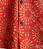 70s Vintage Disco Button-Up Short Sleeve Summer Shirt for Men