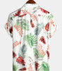 Men's pure cotton Hawaiian holiday print shirt