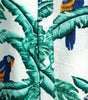 Men's pure cotton Hawaiian-style holiday print shirt
