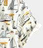 men's pure cotton shirt with Hawaiian holiday print