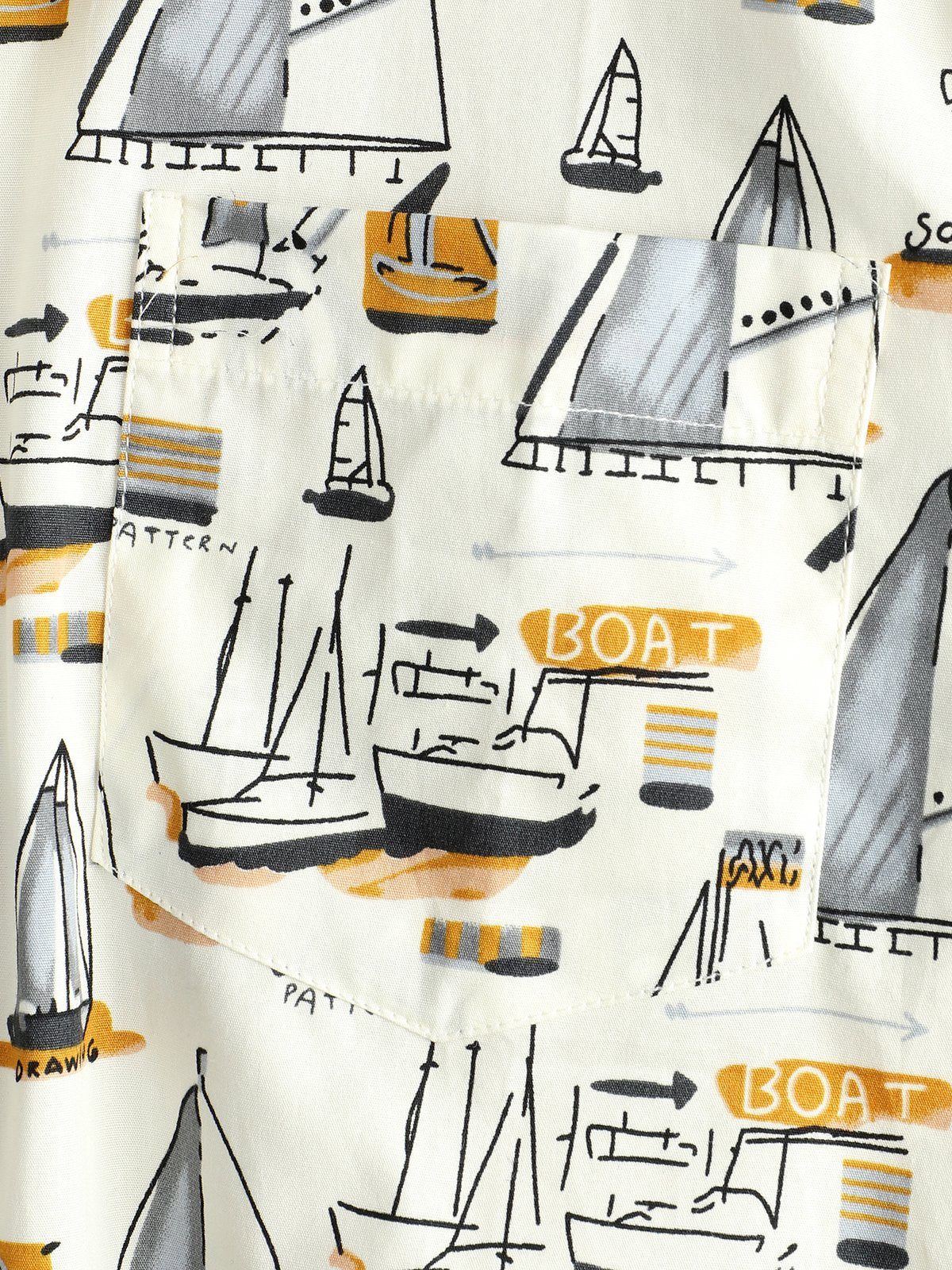 men's pure cotton shirt with Hawaiian holiday print