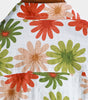 Short-Sleeved Button-Up Shirt with Floral Print for Men