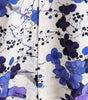 Retro Blue Short-Sleeve Shirt for Men, Summer Holiday Pattern