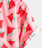 Men's Short Sleeve Cotton Hawaiian Watermelon Summer Shirt