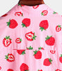 Short-Sleeved Floral Cotton Shirt for Men
