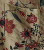 Lightweight Retro Short-Sleeved Floral Print Shirt for Men