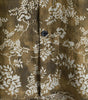 Men's Short Sleeve Casual Shirt with Pocket and Retro Print