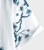 Blossom Summer Short Sleeve Button-Up Shirt for Men