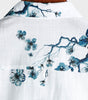 Blossom Summer Short Sleeve Button-Up Shirt for Men