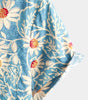 Retro Hawaiian Floral Cotton Shirt for Men