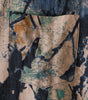 Men's Short-Sleeved Button-Up Shirt, Abstract Pattern, Perfect for Holidays, Summer