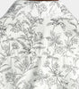 Men's Floral Print Button-Up Summer Hawaiian Shirt