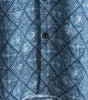 Men's Short Sleeve Summer Shirt, Retro Bohemian Print, with Pocket