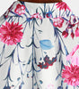 Men's Short Sleeve Button-Up Summer Cruise Shirt with Floral Print
