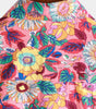 Men's Pink Floral 100% Cotton Breathable Summer Short Sleeve Hawaiian Button-Up Shirt