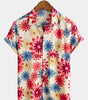 Men's Short Sleeve Button-Up Hawaiian Shirt