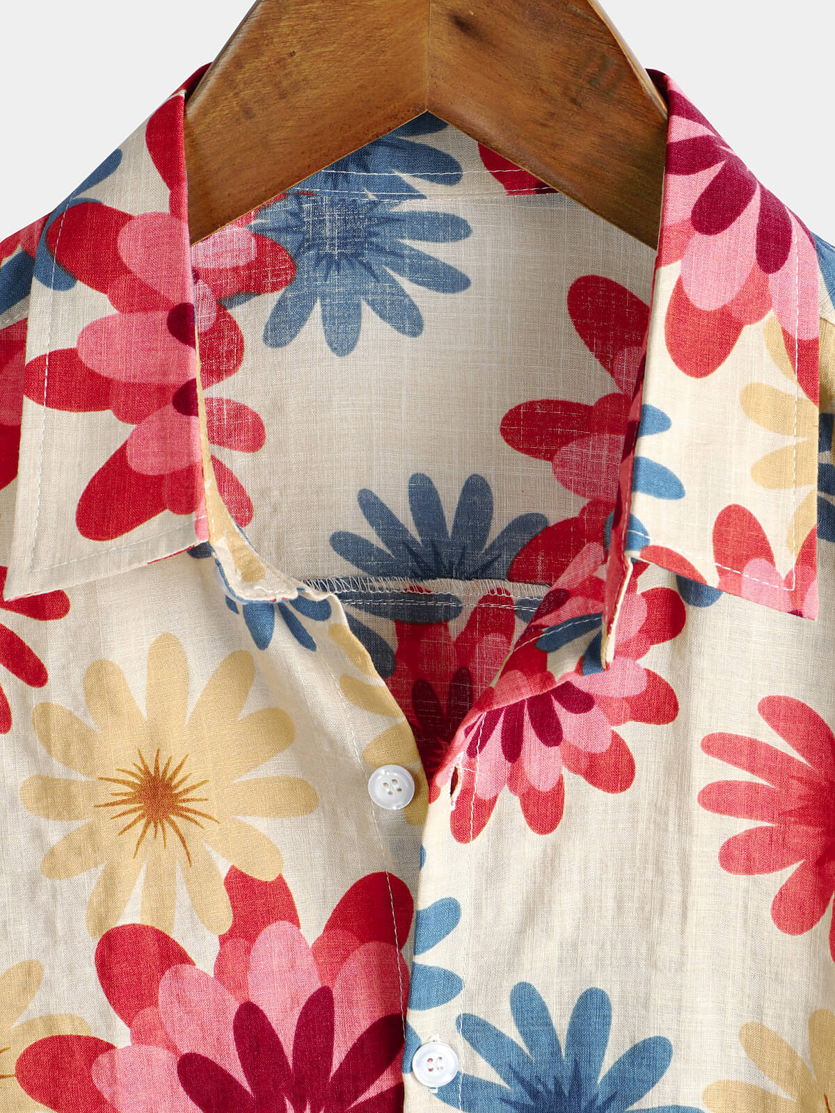 Men's Short Sleeve Button-Up Hawaiian Shirt