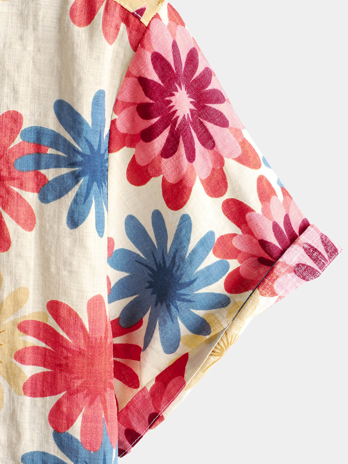 Men's Short Sleeve Button-Up Hawaiian Shirt