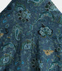Men's Short Sleeve Paisley Vintage Floral Retro Button Up Blue Summer Holiday Shirt
