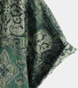 Men's Retro Floral Paisley Print Short Sleeve Cotton Shirt