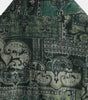 Men's Retro Floral Paisley Print Short Sleeve Cotton Shirt