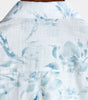Men's Short-Sleeve Button-Up Shirt, Casual Style, Floral Pattern, Ideal for Holidays