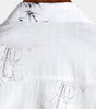 Men's Short Sleeve Casual Shirt, Bamboo Print