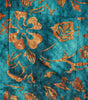 Short-Sleeved Hawaiian Shirt with Floral Print Pocket for Men