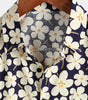 Men's Short Sleeve Casual Floral Print Shirt