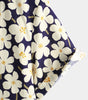 Men's Short Sleeve Casual Floral Print Shirt