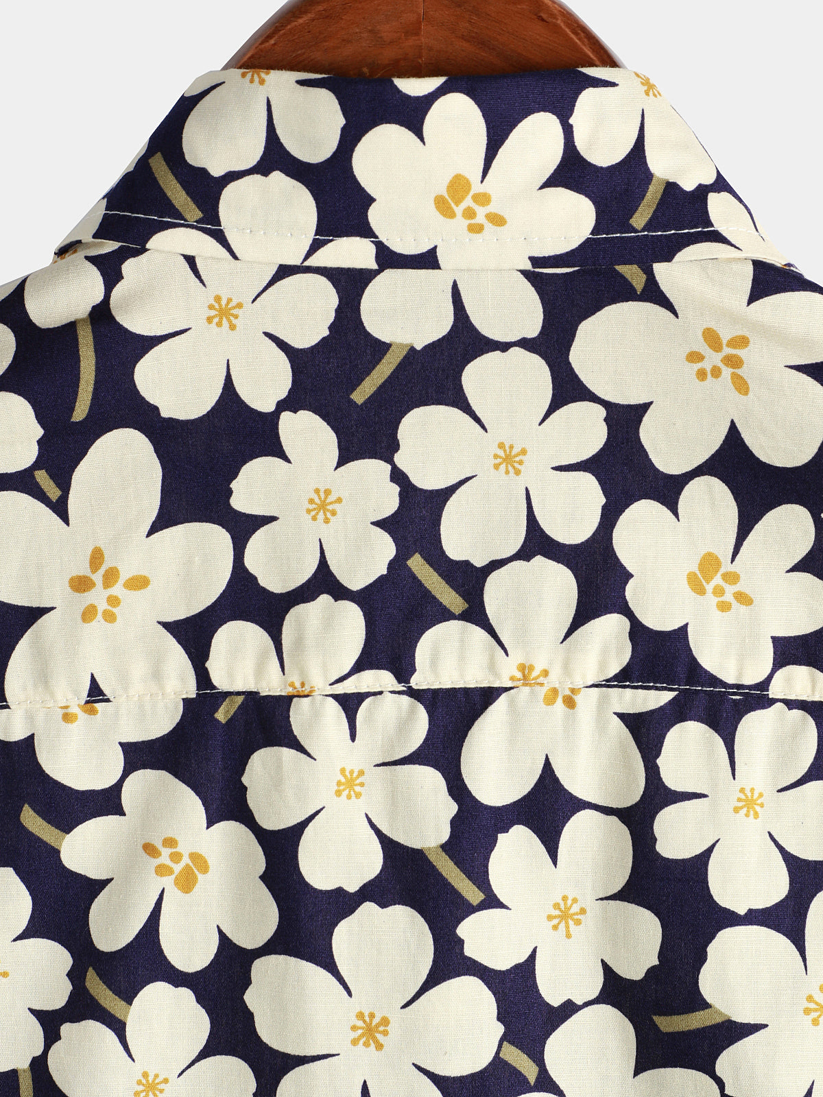 Men's Short Sleeve Casual Floral Print Shirt