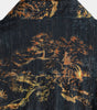 Breathable Retro Short-Sleeved Shirt with Vintage Print