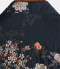 Men's Short-Sleeved Button-Up Shirt, Retro Floral Print, Perfect for Holidays
